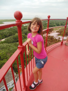 Climbing the Tower at Camp