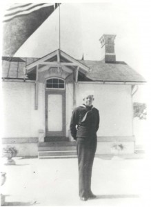 David Swain during his time as 1st Assistant at the lighthouse