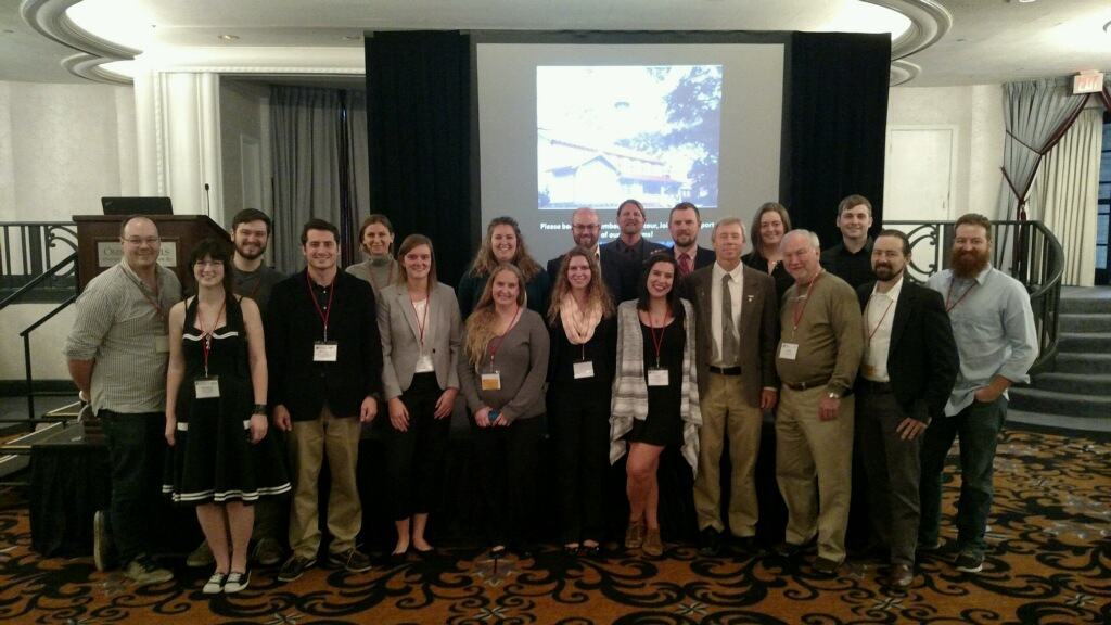 Lighthouse Archaeological Maritime Program staff and students presented a Storm Wreck Symposium at the annual SHA conference in Washington, D.C. this January. Shown here are nineteen of the twenty-eight archaeologists associated with the program in attendance at the conference.