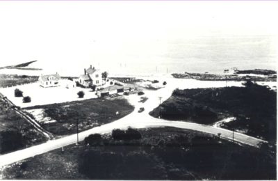 Ariel view of St. Augustine